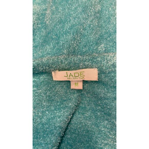 JADE Melody Tam Fuzzy Cardigan Sweater Size: M - Picture 4 of 4